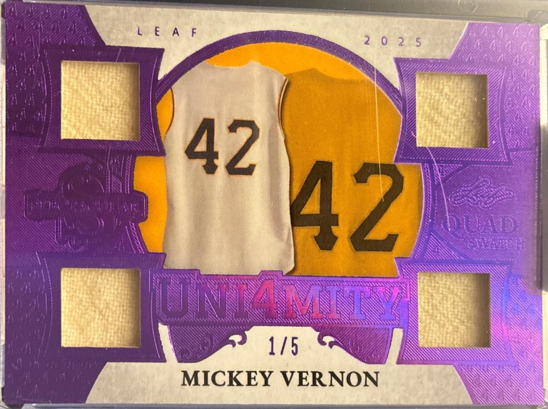 Mickey Vernon #U-21