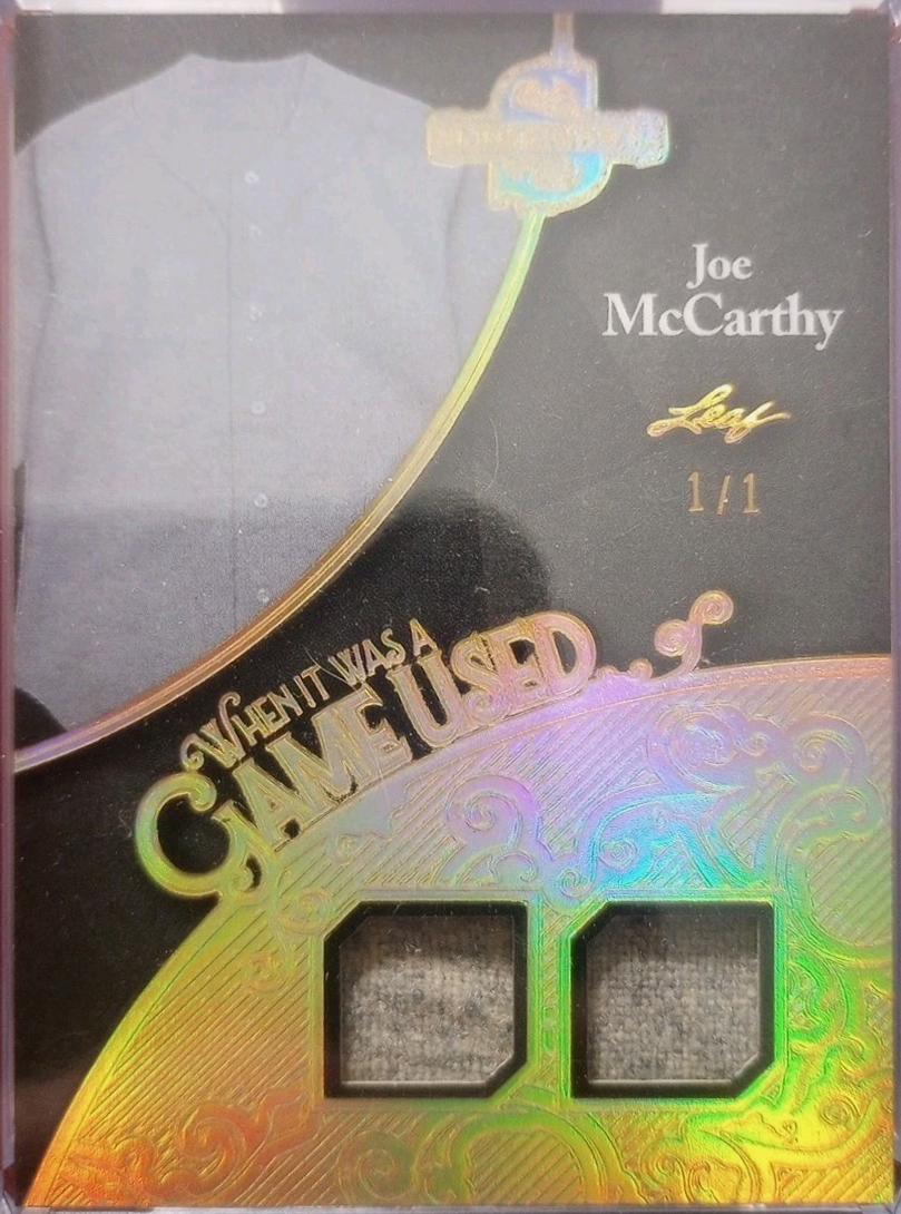 Joe McCarthy #WU-14