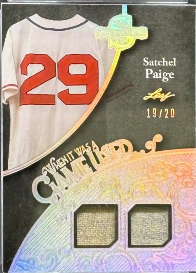Satchel Paige #WU-24
