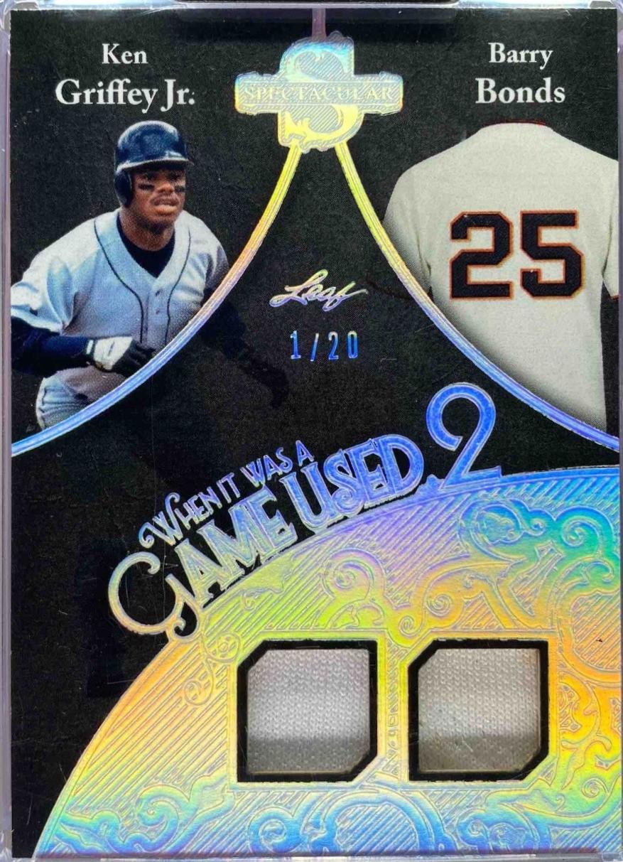 Ken Griffey Jr. / Barry Bonds #WU2-7