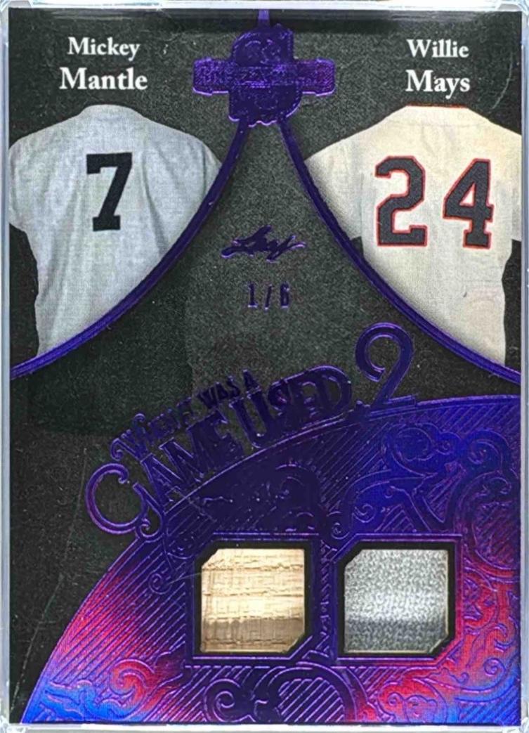 Mickey Mantle / Willie Mays #WU2-9