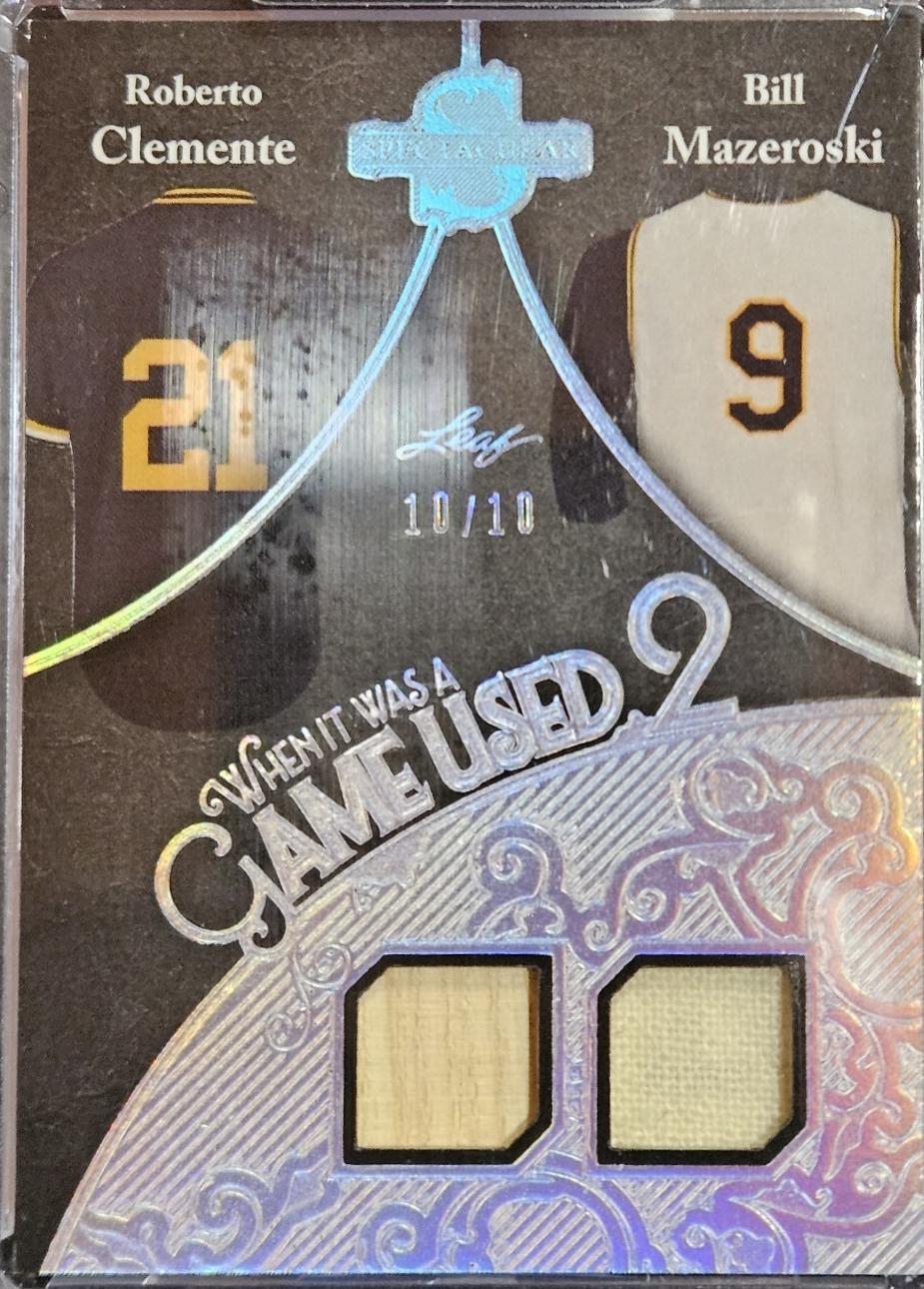 Roberto Clemente / Bill Mazeroski #WU2-11