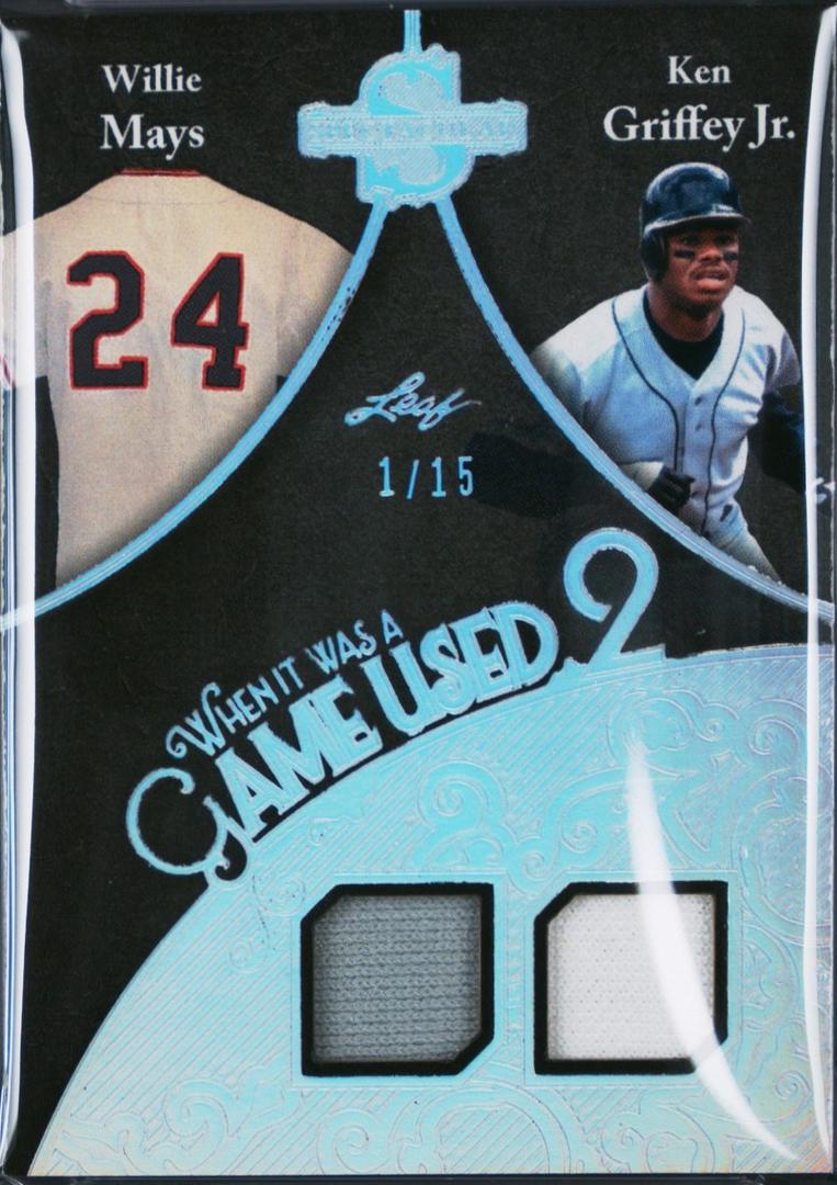 Willie Mays / Ken Griffey Jr. #WU2-17
