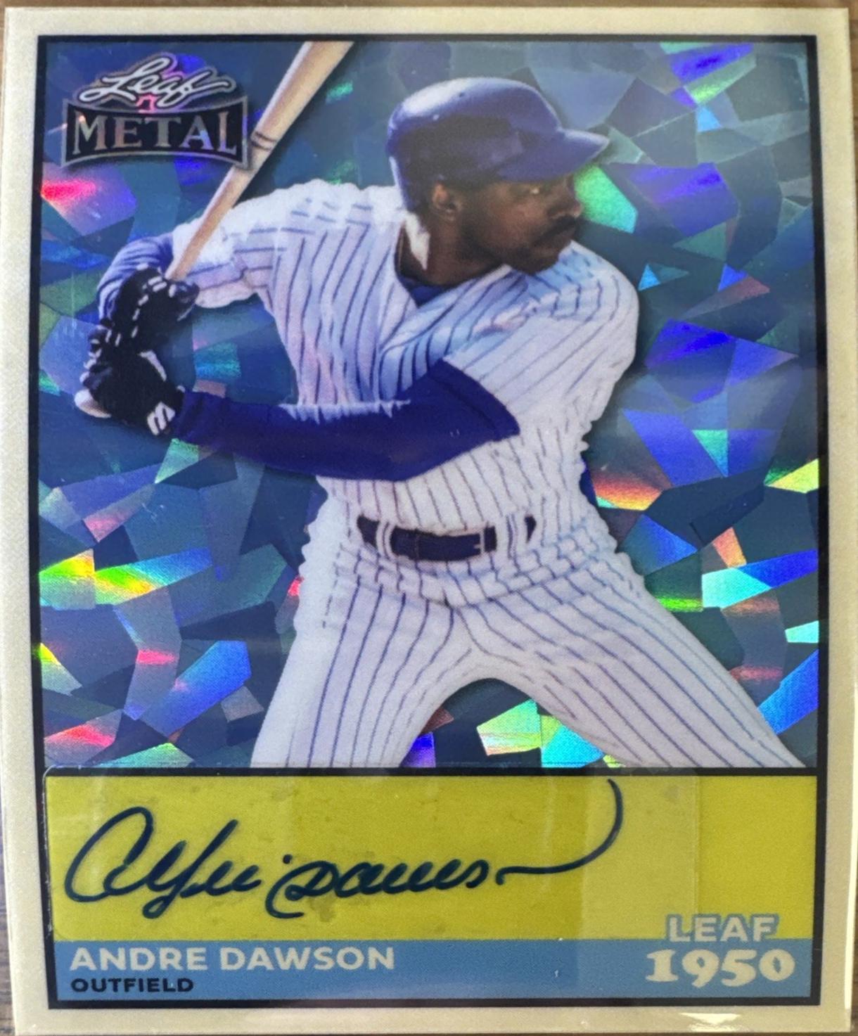 Andre Dawson [Crystal Blue] #50A-AD1