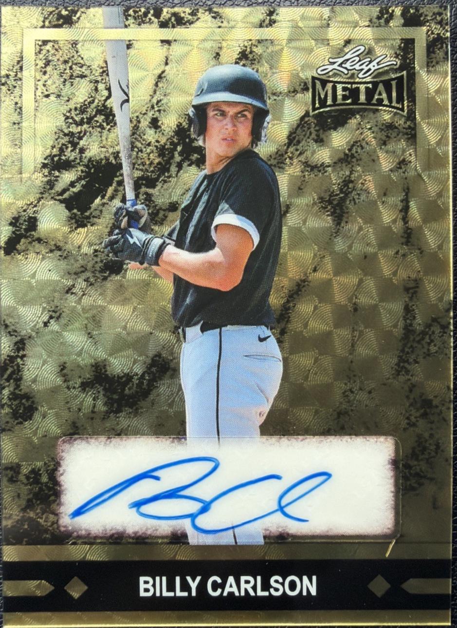Billy Carlson [Gold Shimmer] #91A-BC1