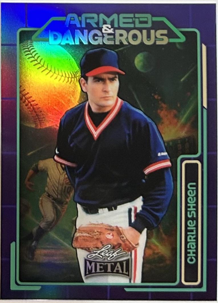 Charlie Sheen [Prismatic Purple] #ASB-11