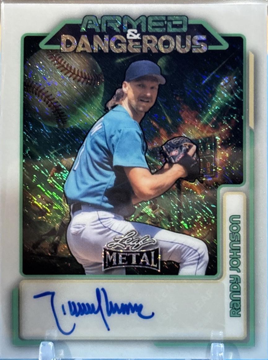 Randy Johnson [Red Flood] #ASA-RJ1