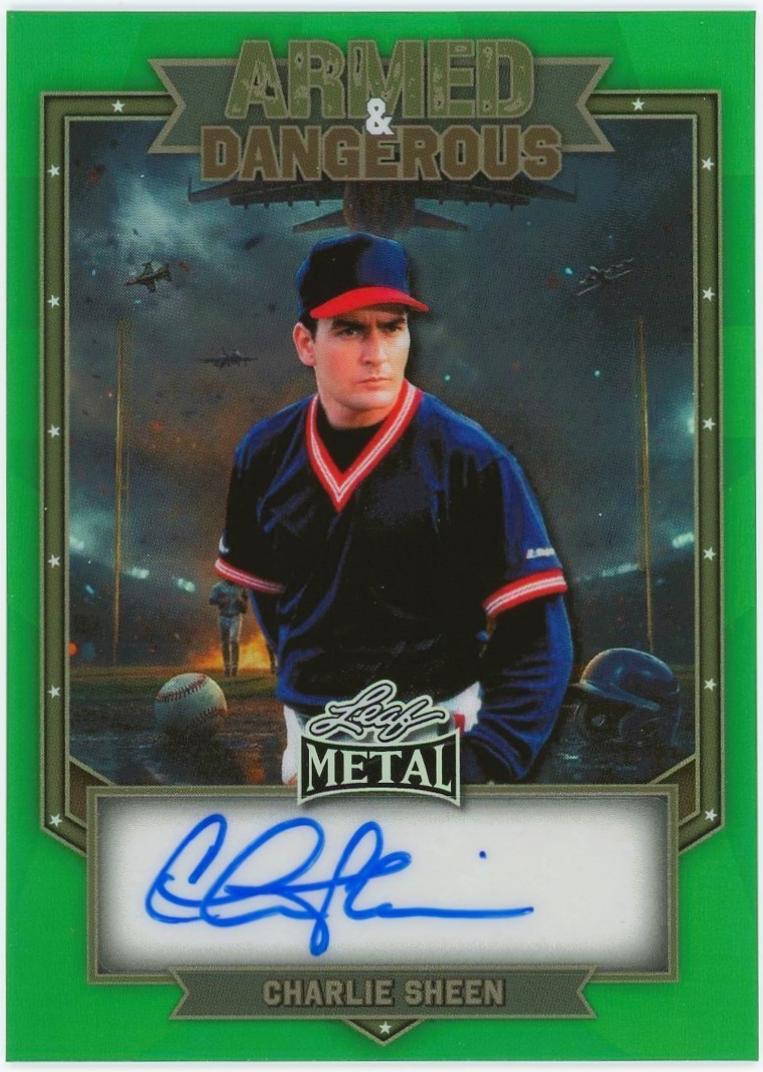 Charlie Sheen [Prismatic Green] #ARA-CS2