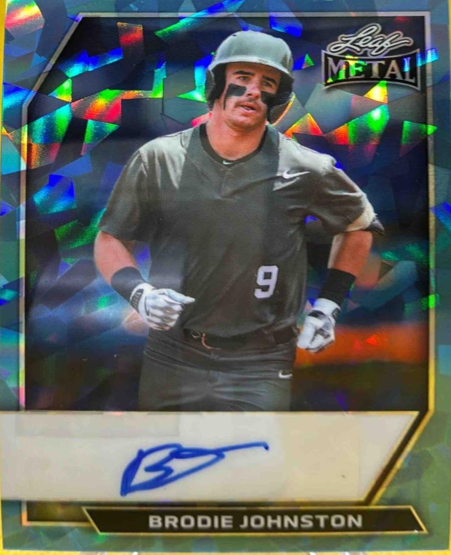 Brodie Johnston [Super Prismatic Gold] #BA-BJ1