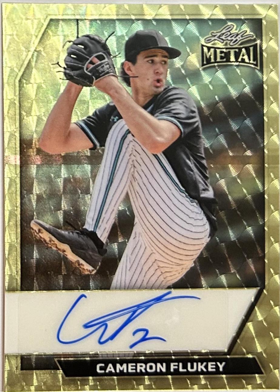 Cameron Flukey [Super Prismatic Gold] #BA-CF1