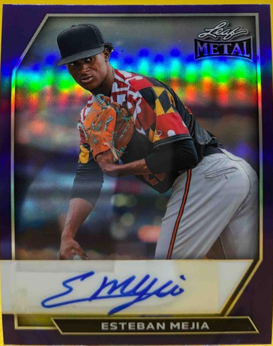 Esteban Mejia [Prismatic Purple] #BA-EM2