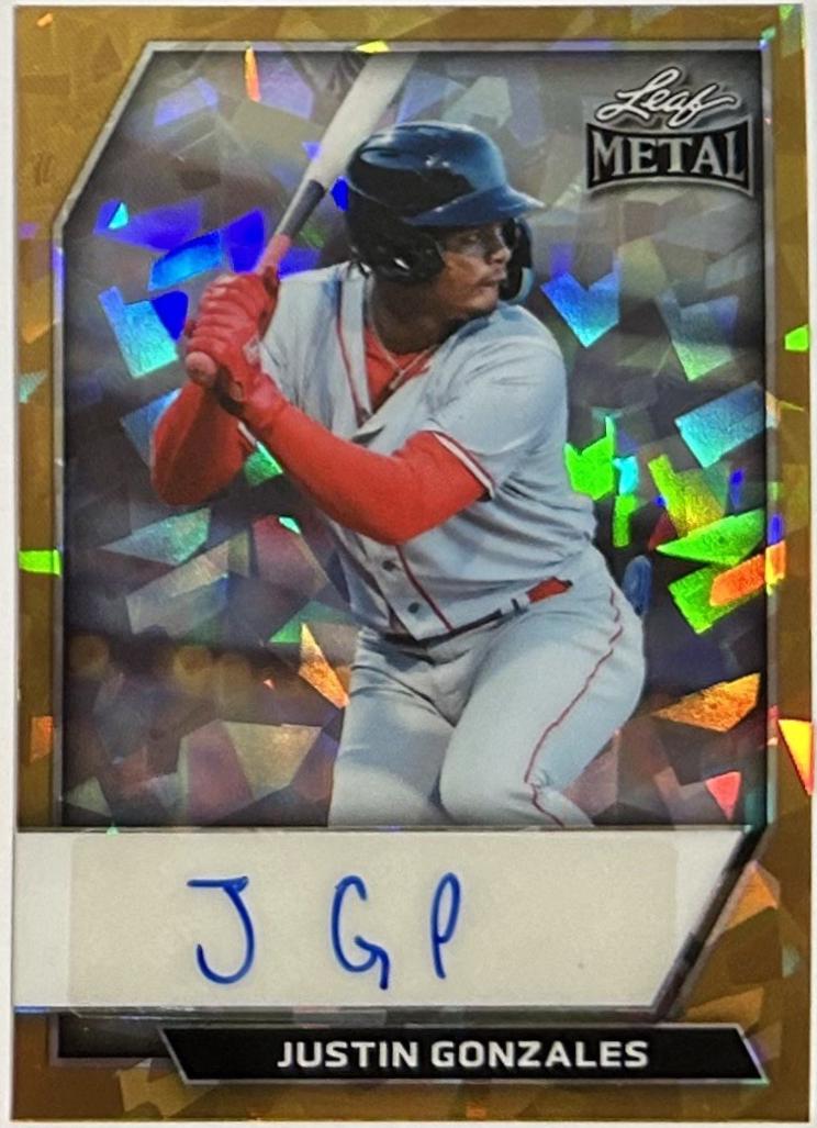 Justin Gonzales [Crystal Platinum] #BA-JG3