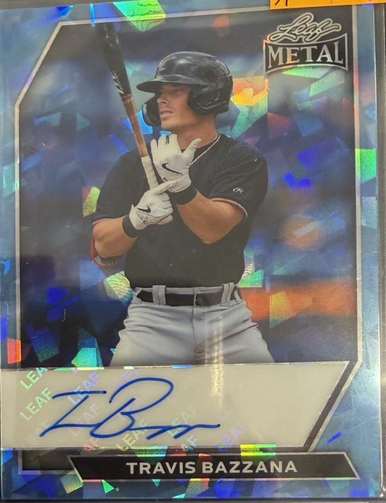 Travis Bazzana [Prismatic Blue] #BA-TB1