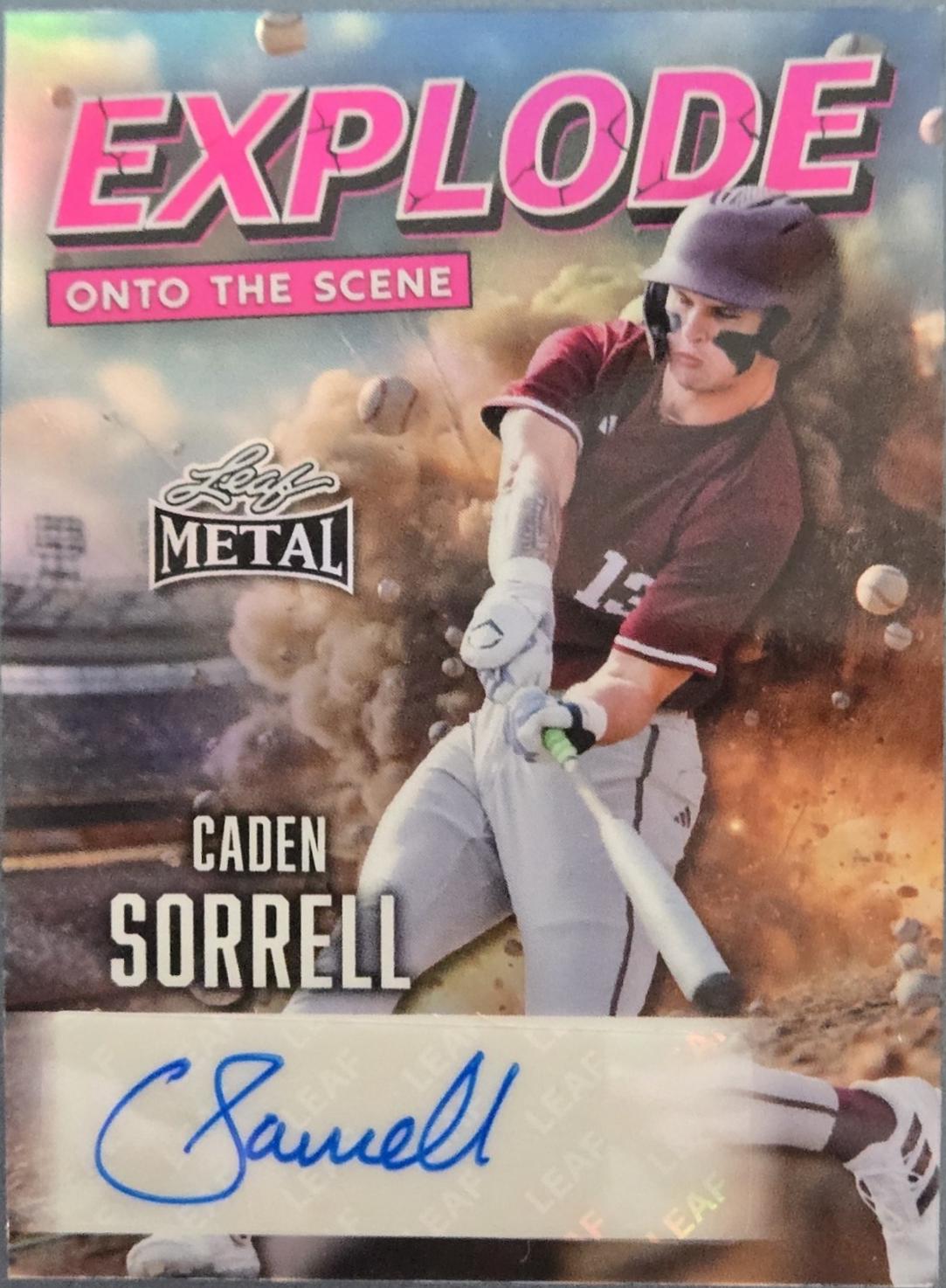 Caden Sorrell [Prismatic Pink] #EA-CS1