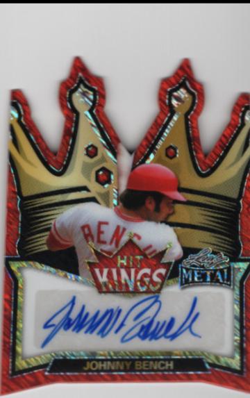 Johnny Bench [Red Flood] #HA-JB1