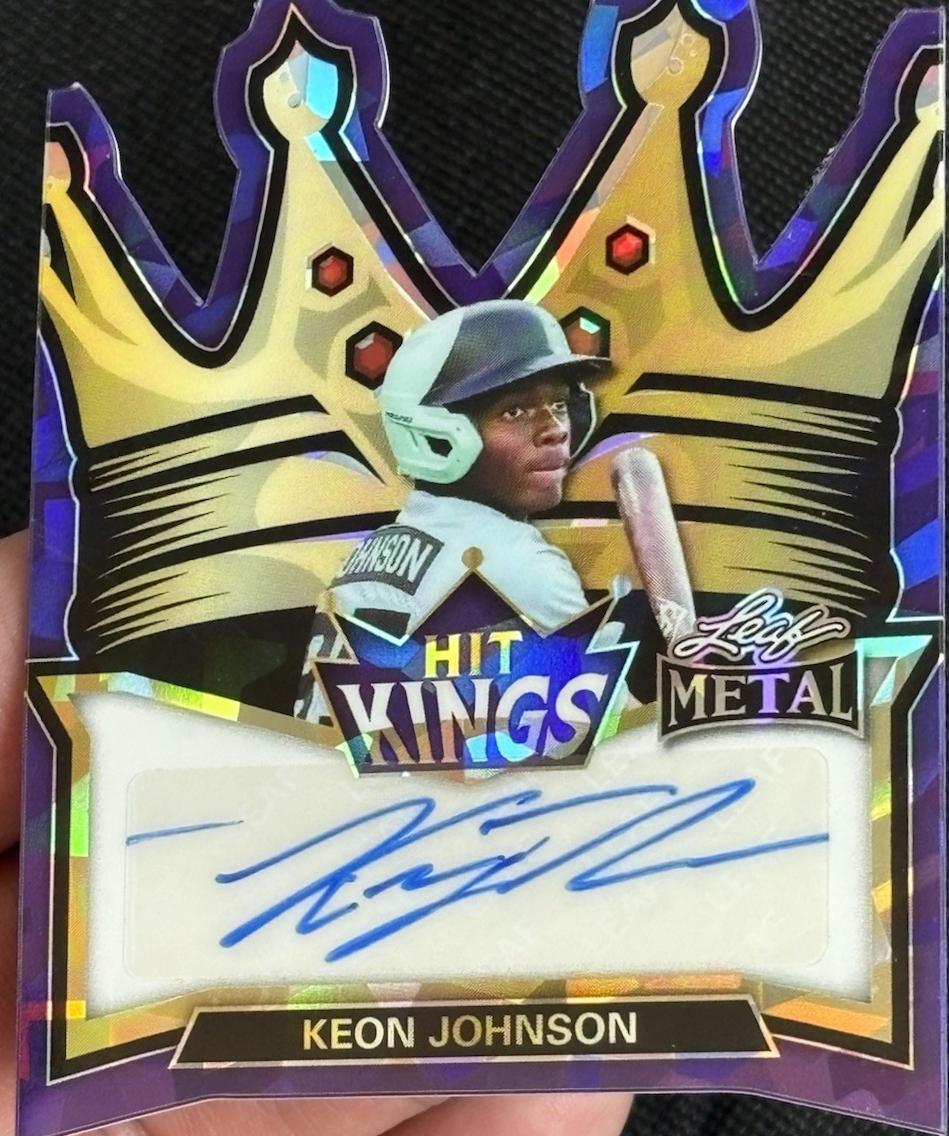 Keon Johnson [Prismatic Purple] #HA-KJ1