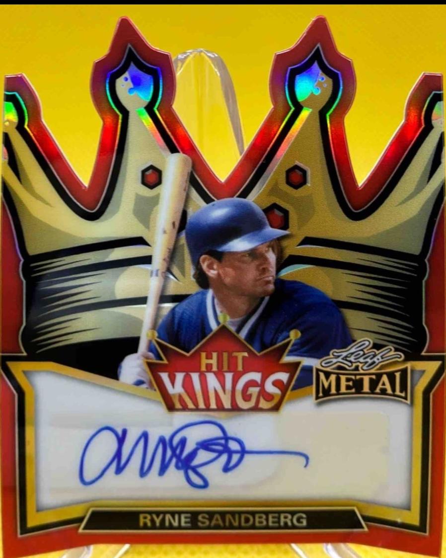 Ryne Sandberg [Red Flood] #HA-RS1