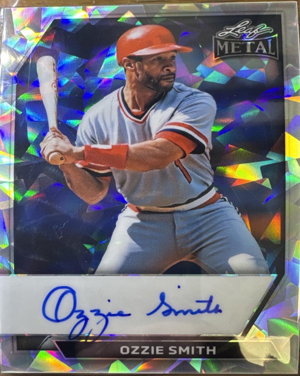 Ozzie Smith [Crystal Silver] #OC-OS1