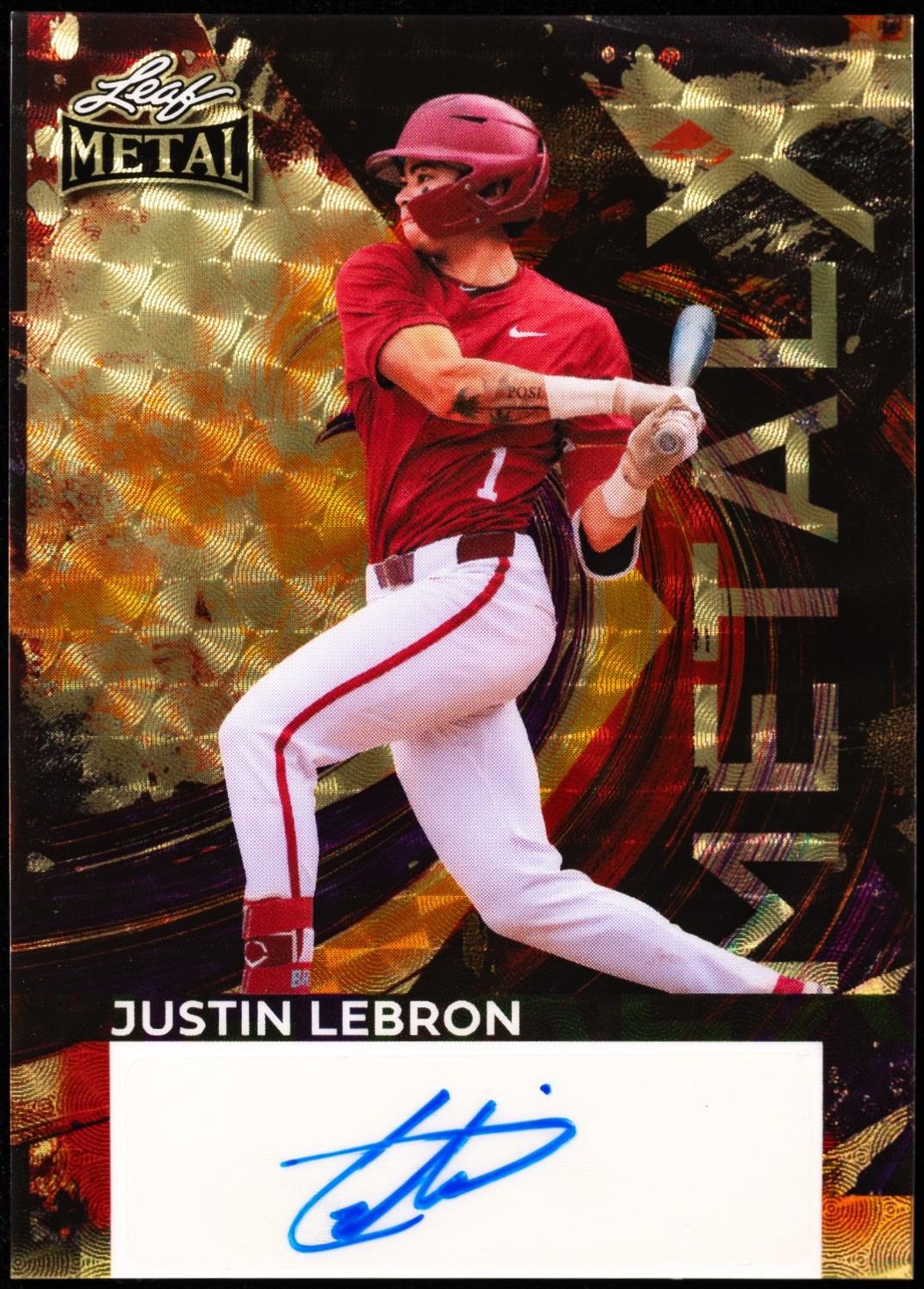 Justin Lebron [Super Prismatic Gold] #MX-JL1