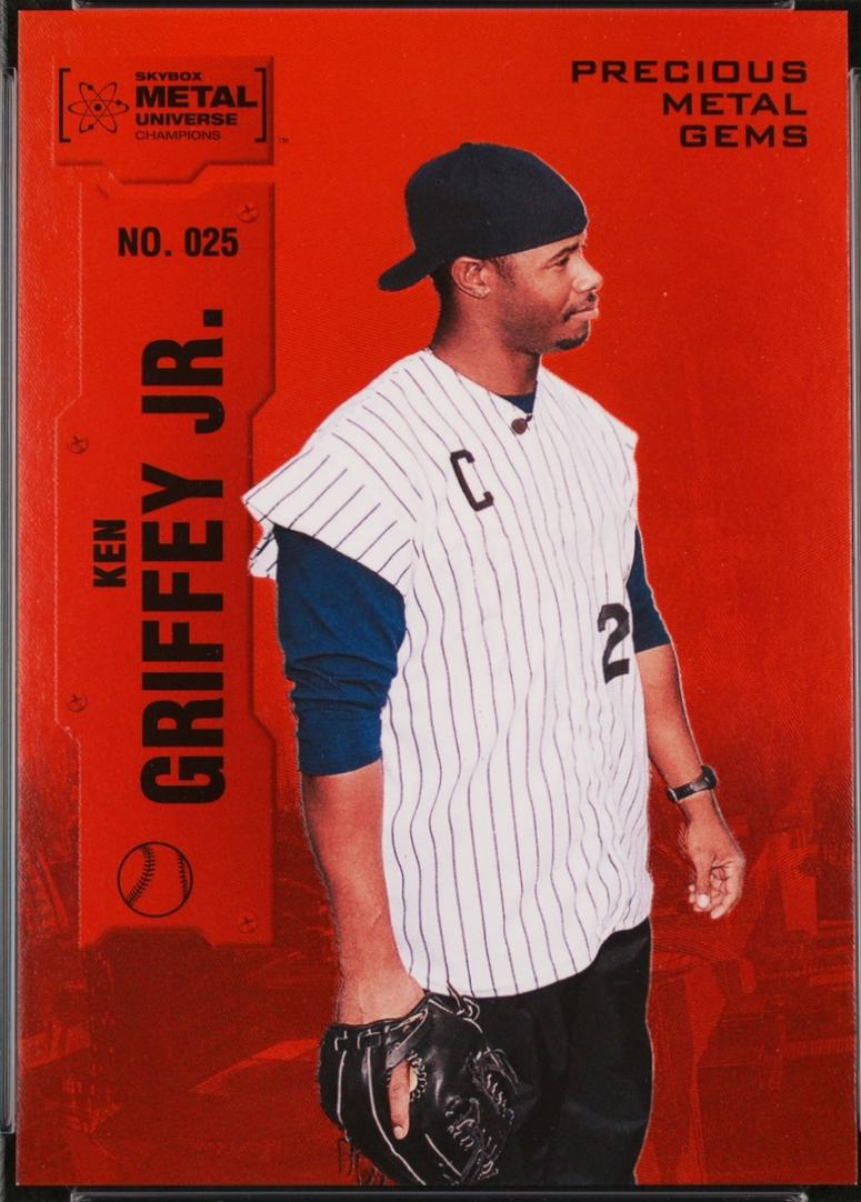 Ken Griffey Jr. [Orange Precious Metal Gems] #25