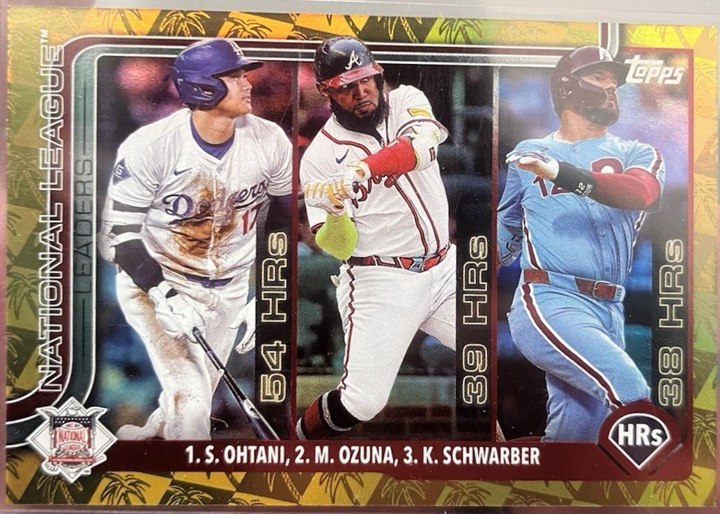 NL Home Run Leaders [Flowers] #144