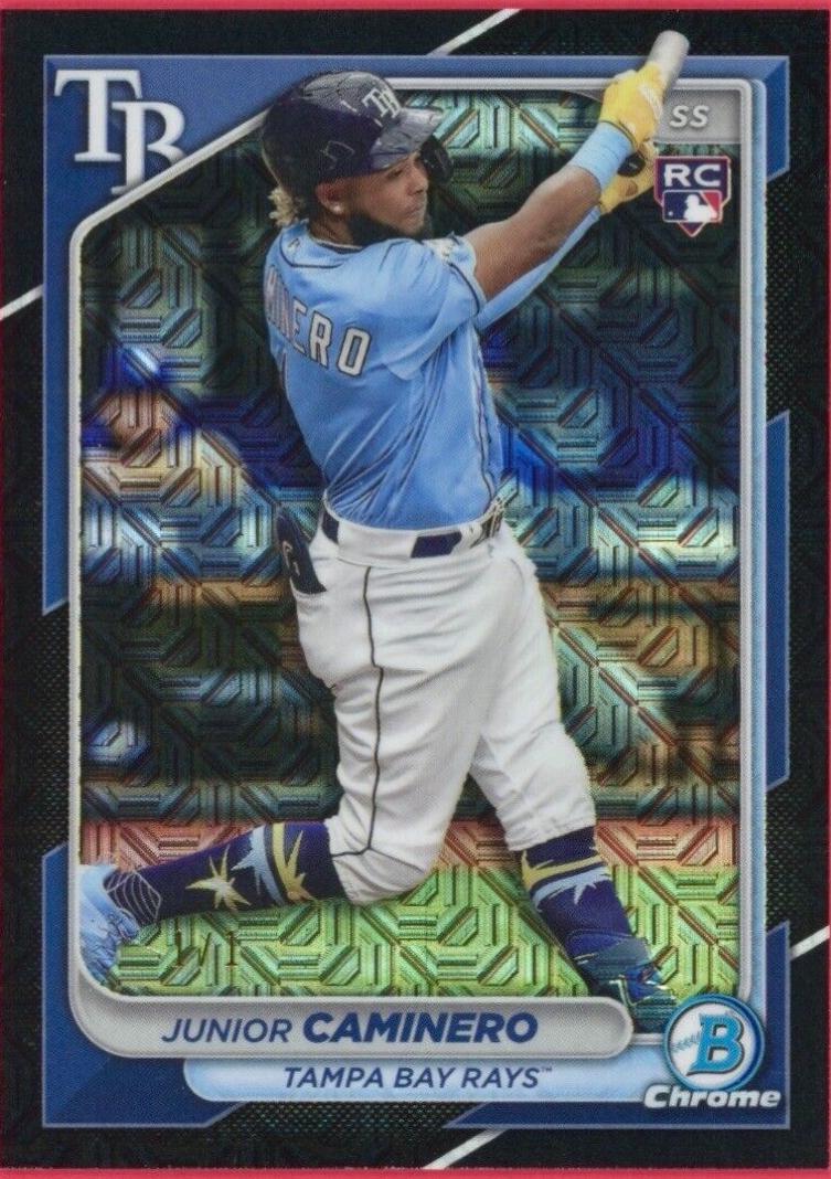 Junior Caminero [Black Mojo Refractor] #56