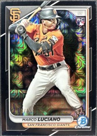 Marco Luciano [Black Mojo Refractor] #43