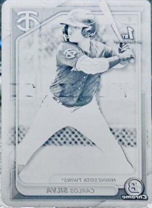 Carlos Silva [Printing Plate] #BCP-120