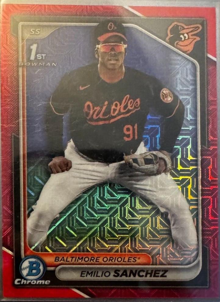 Emilio Sanchez [Red Refractor] #BCP-241