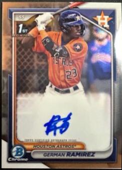 German Ramirez [Printing Plate] #BCP-93