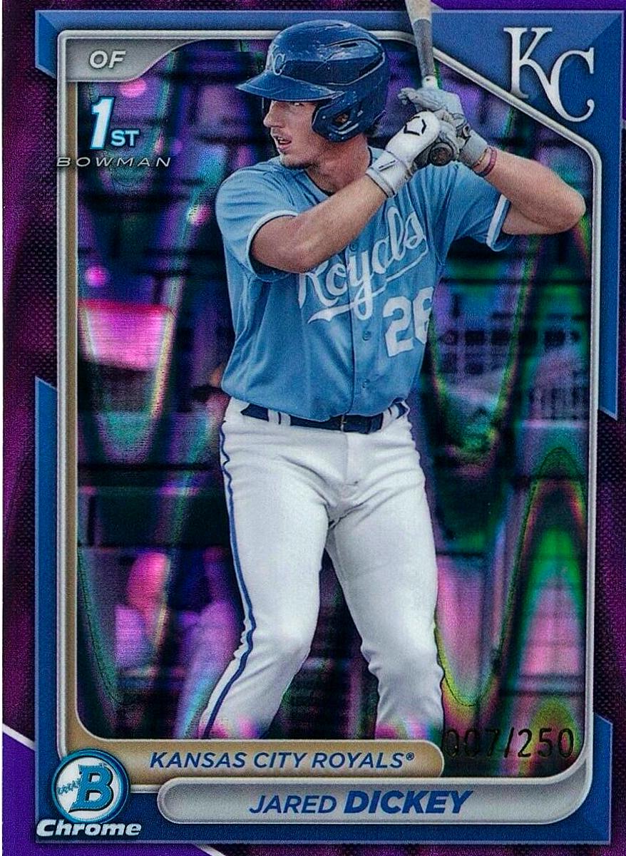 Jared Dickey [Purple RayWave] #BCP-19
