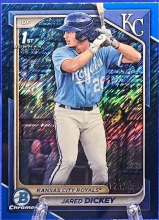 Jared Dickey [Shimmer Blue] #BCP-19