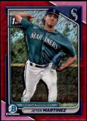 Jeter Martinez [Fuchsia Shimmer Refractor] #BCP-219