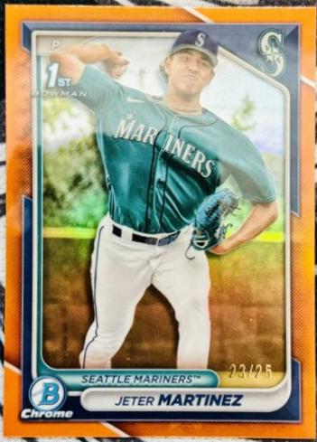 Jeter Martinez [Orange Refractor] #BCP-219