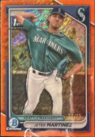 Jeter Martinez [Orange Shimmer Refractor] #BCP-219