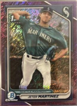 Jeter Martinez [Purple Shimmer Refractor] #BCP-219