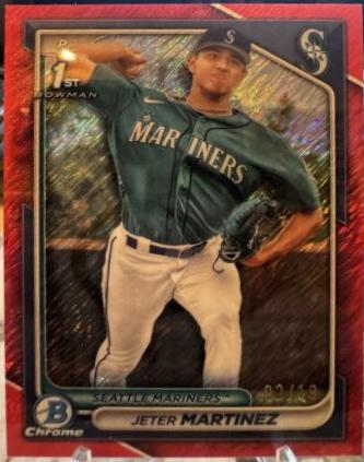 Jeter Martinez [Red Shimmer Refractor] #BCP-219