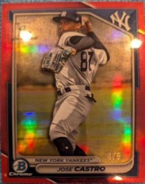 Jose Castro [Red Refractor] #BCP-175