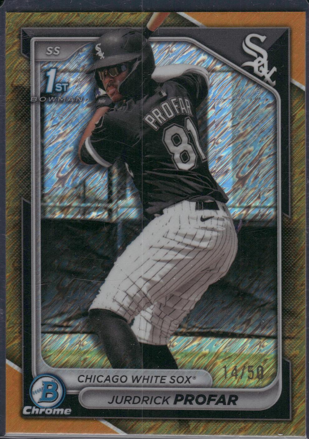 Jurdrick Profar [Gold Shimmer Refractor] #BCP-218