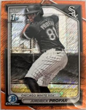 Jurdrick Profar [Orange Shimmer Refractor] #BCP-218
