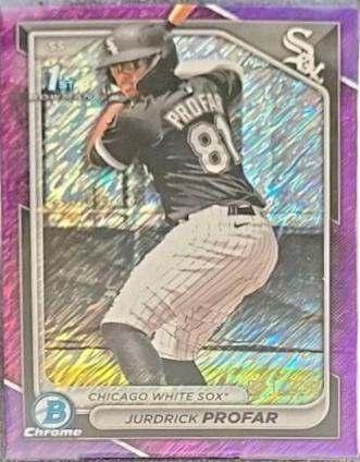Jurdrick Profar [Purple Shimmer Refractor] #BCP-218