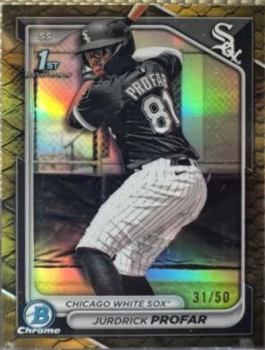 Jurdrick Profar [Reptilian Gold Refractor] #BCP-218