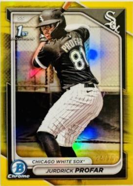 Jurdrick Profar [Yellow Refractor] #BCP-218