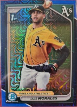 Luis Morales [Blue Refractor] #BCP-157