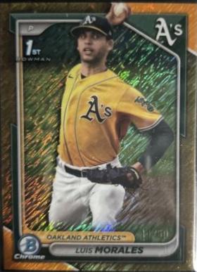 Luis Morales [Gold Shimmer Refractor] #BCP-157