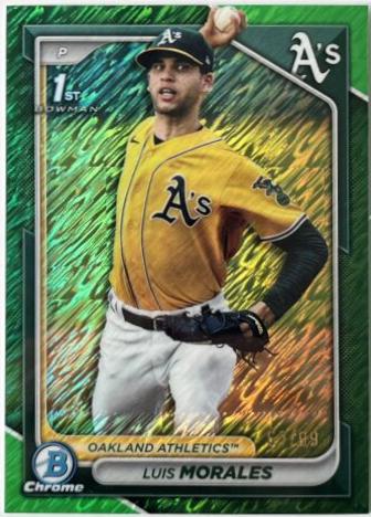 Luis Morales [Green Shimmer Refractor] #BCP-157