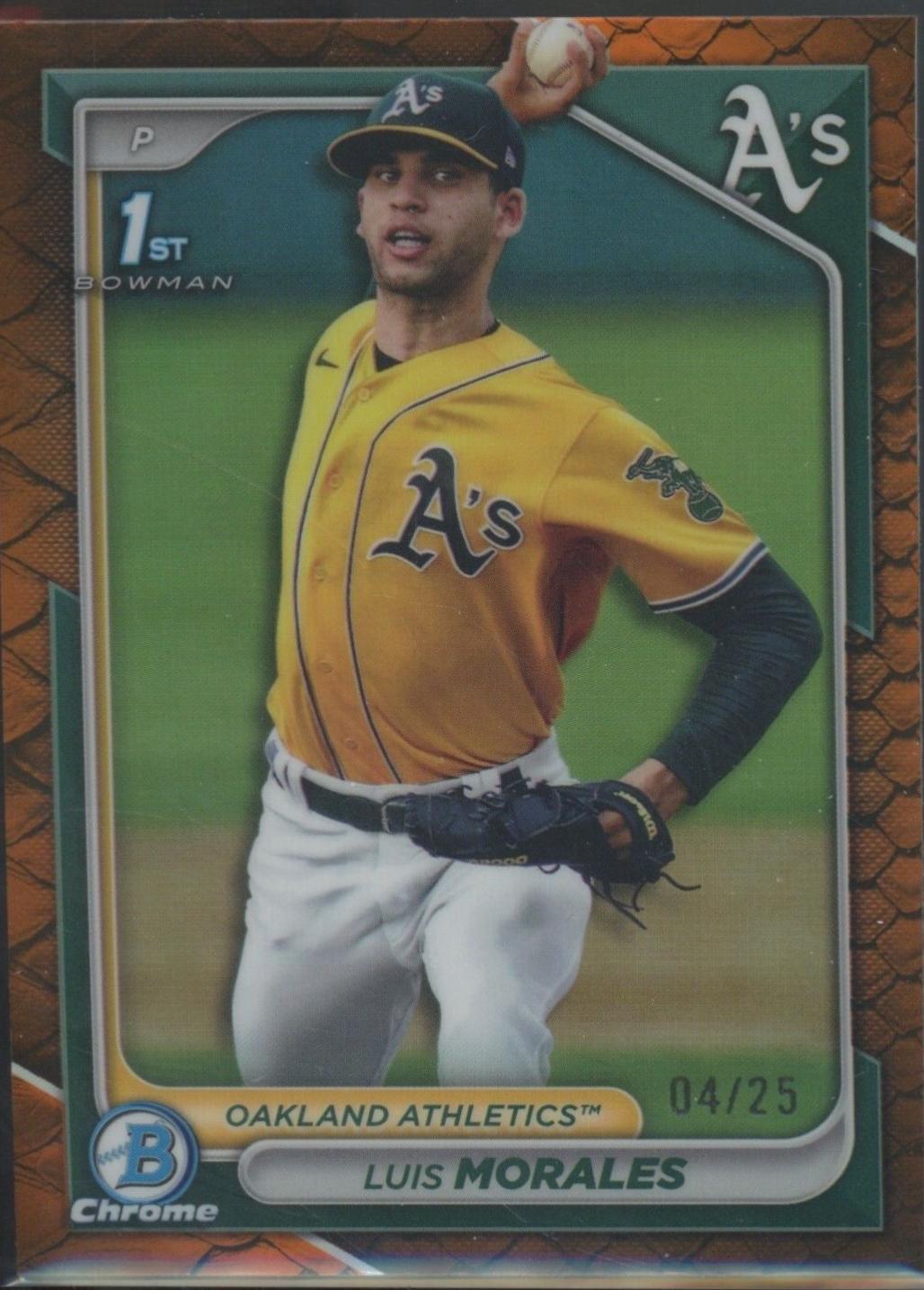 Luis Morales [Reptilian Orange Refractor] #BCP-157