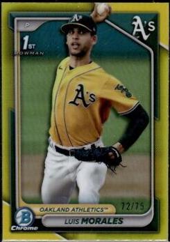 Luis Morales [Yellow Refractor] #BCP-157