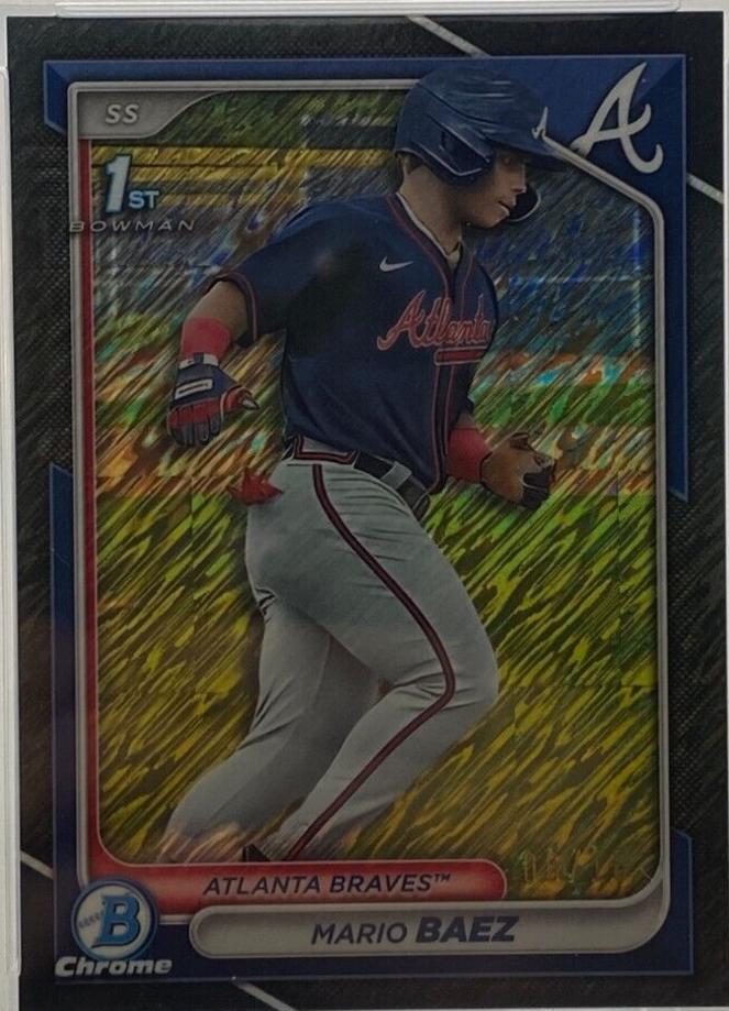 Mario Baez [Black Refractor] #BCP-153