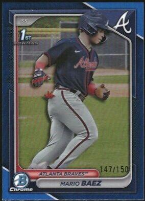Mario Baez [Blue Refractor] #BCP-153